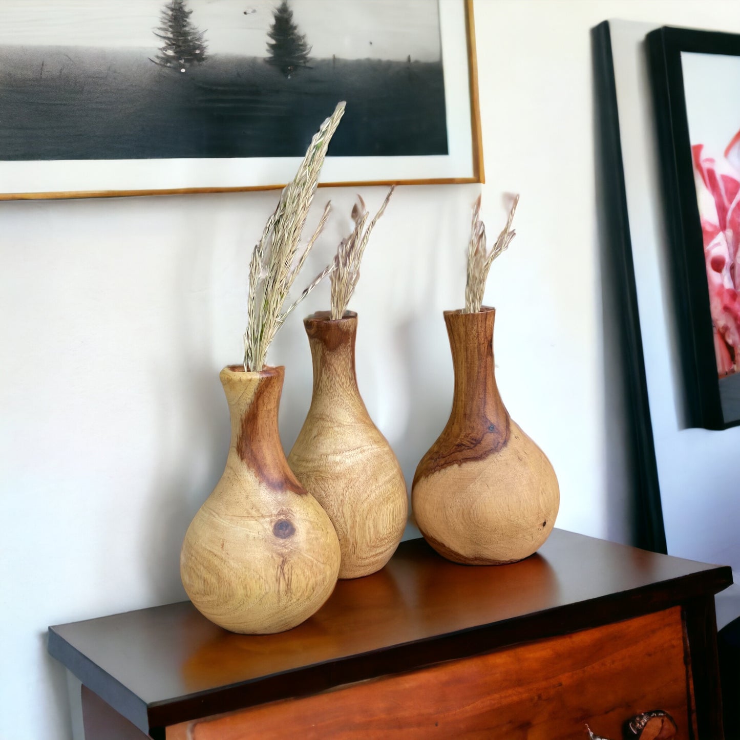 Wooden Vase
