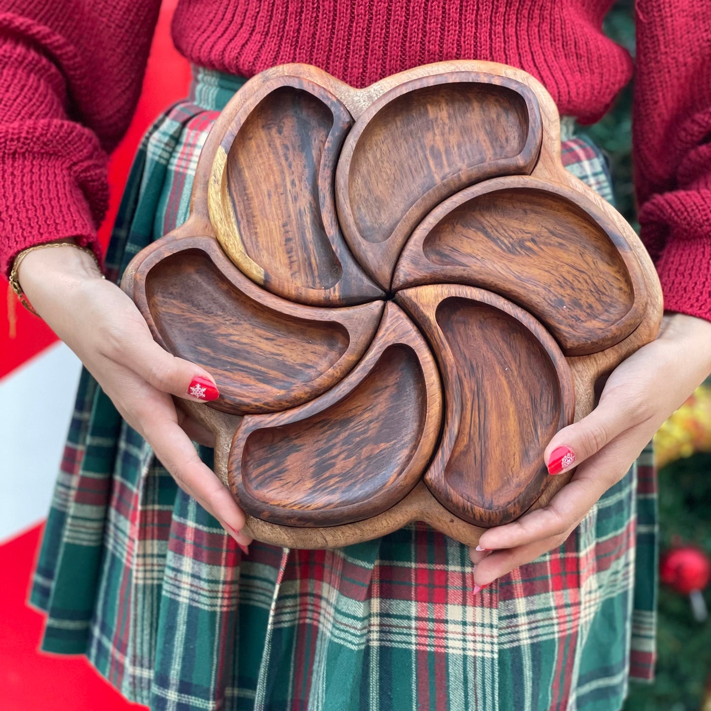 Flower Nuts Tray