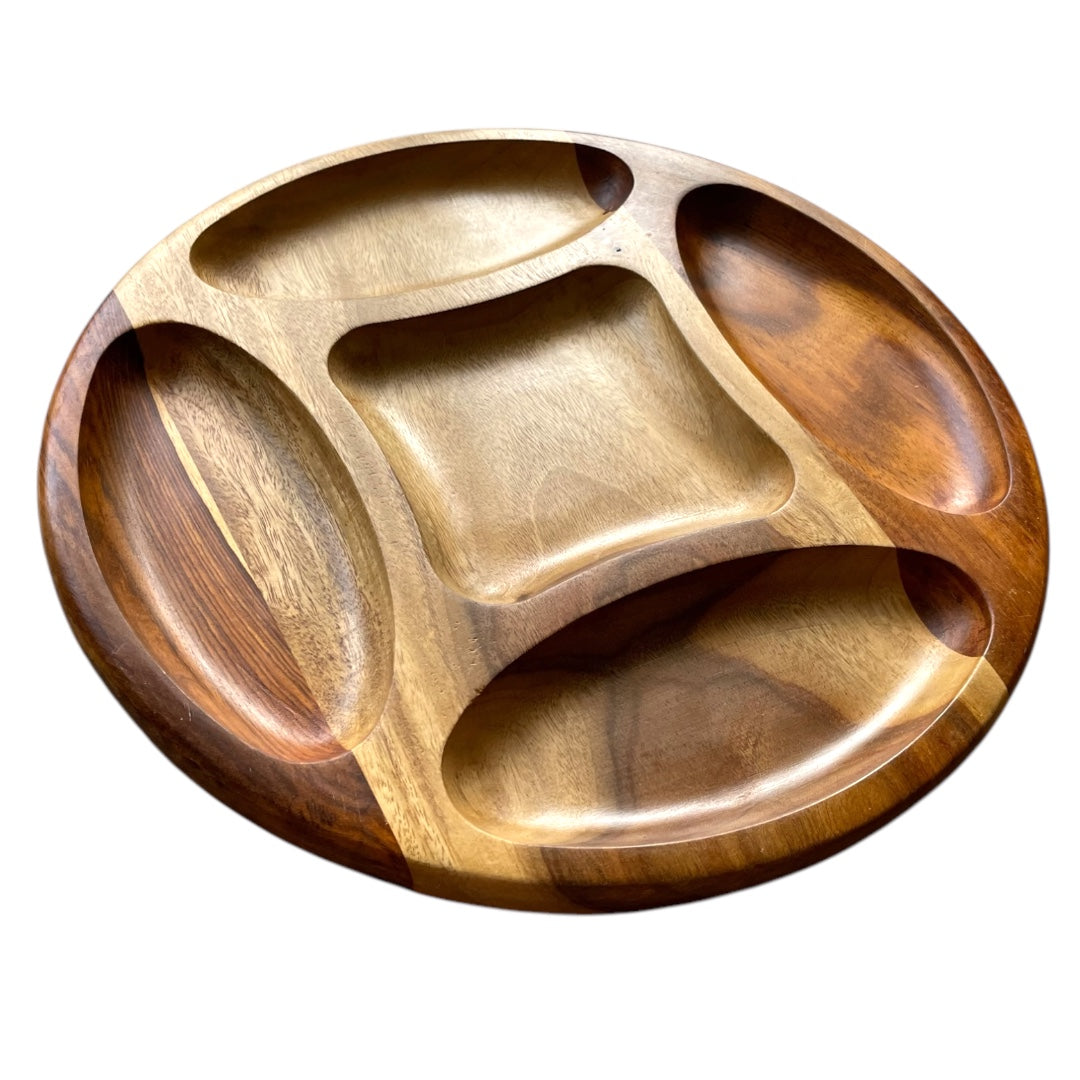 Round Quattro nuts tray