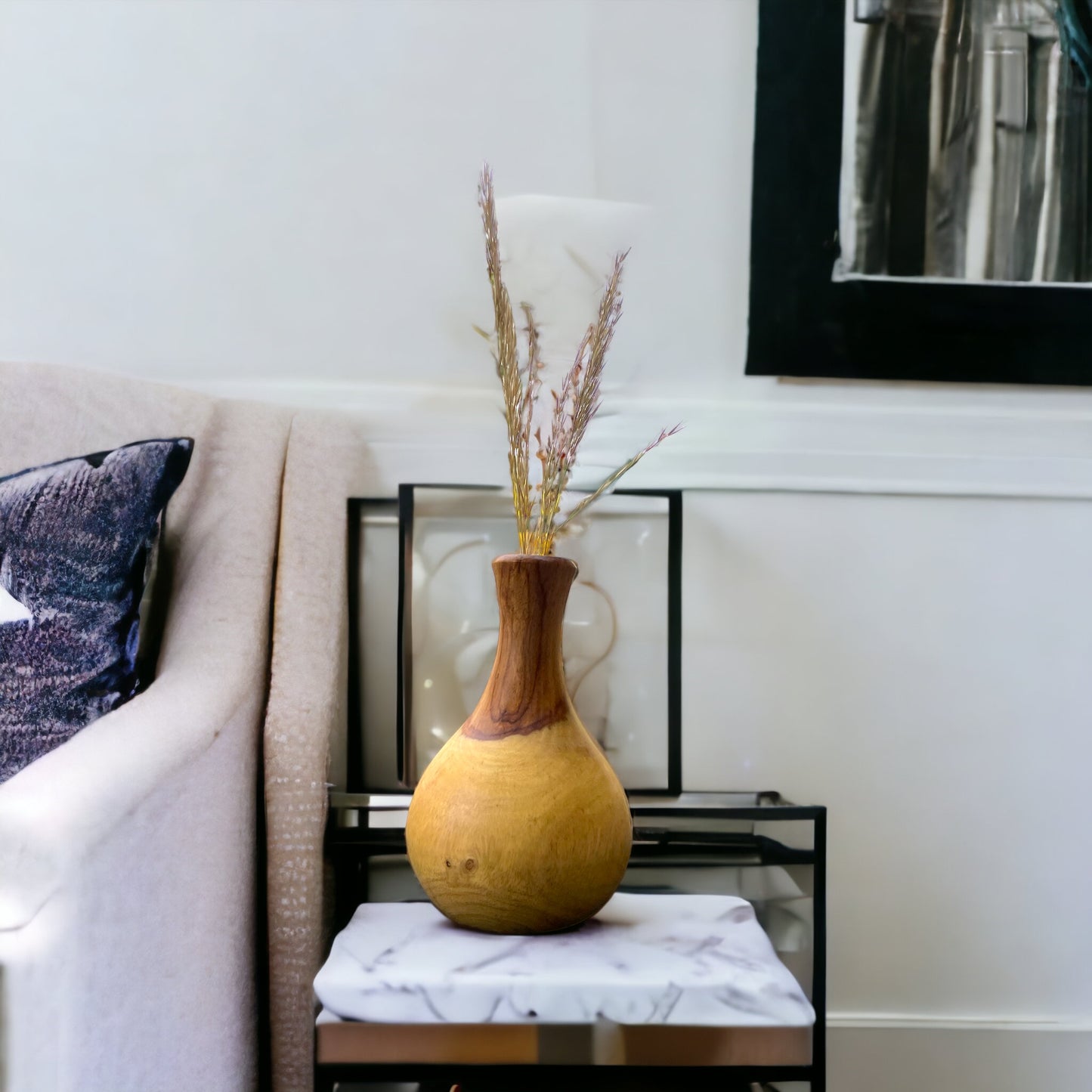 Wooden Vase