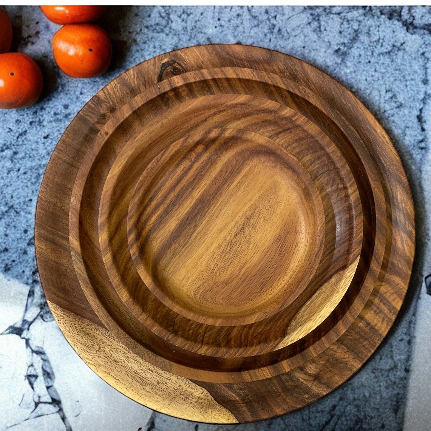 Set of 4 flat plates