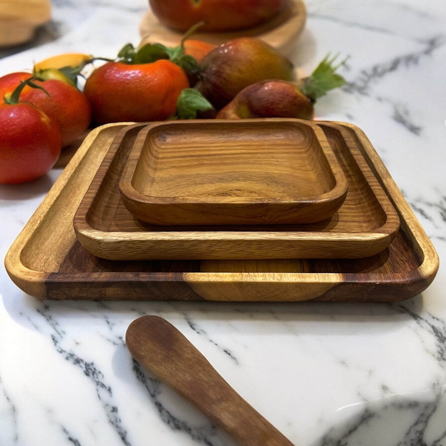 Set of 3 Square platters