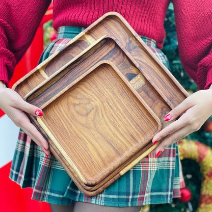 Set of 3 Square platters
