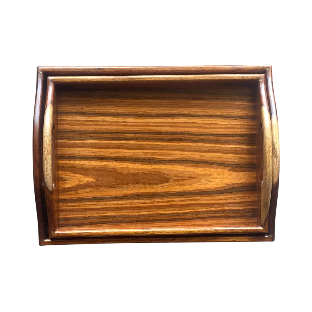 Classic wooden tray