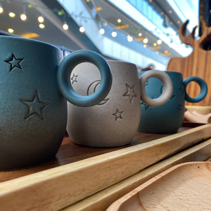Nighty pottery mug