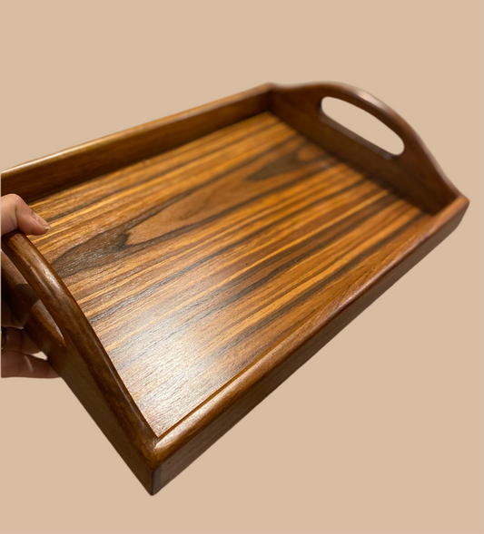 Classic wooden tray