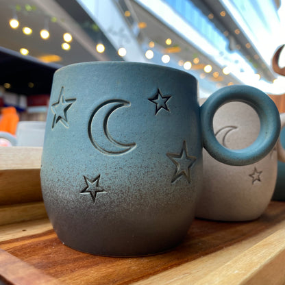 Nighty pottery mug